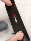 Enkel demontering av batterilokk med vingebolter. thumbnail